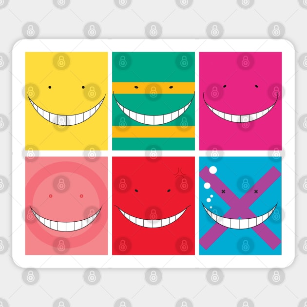 Assassination Classroom Sticker by jessycroft